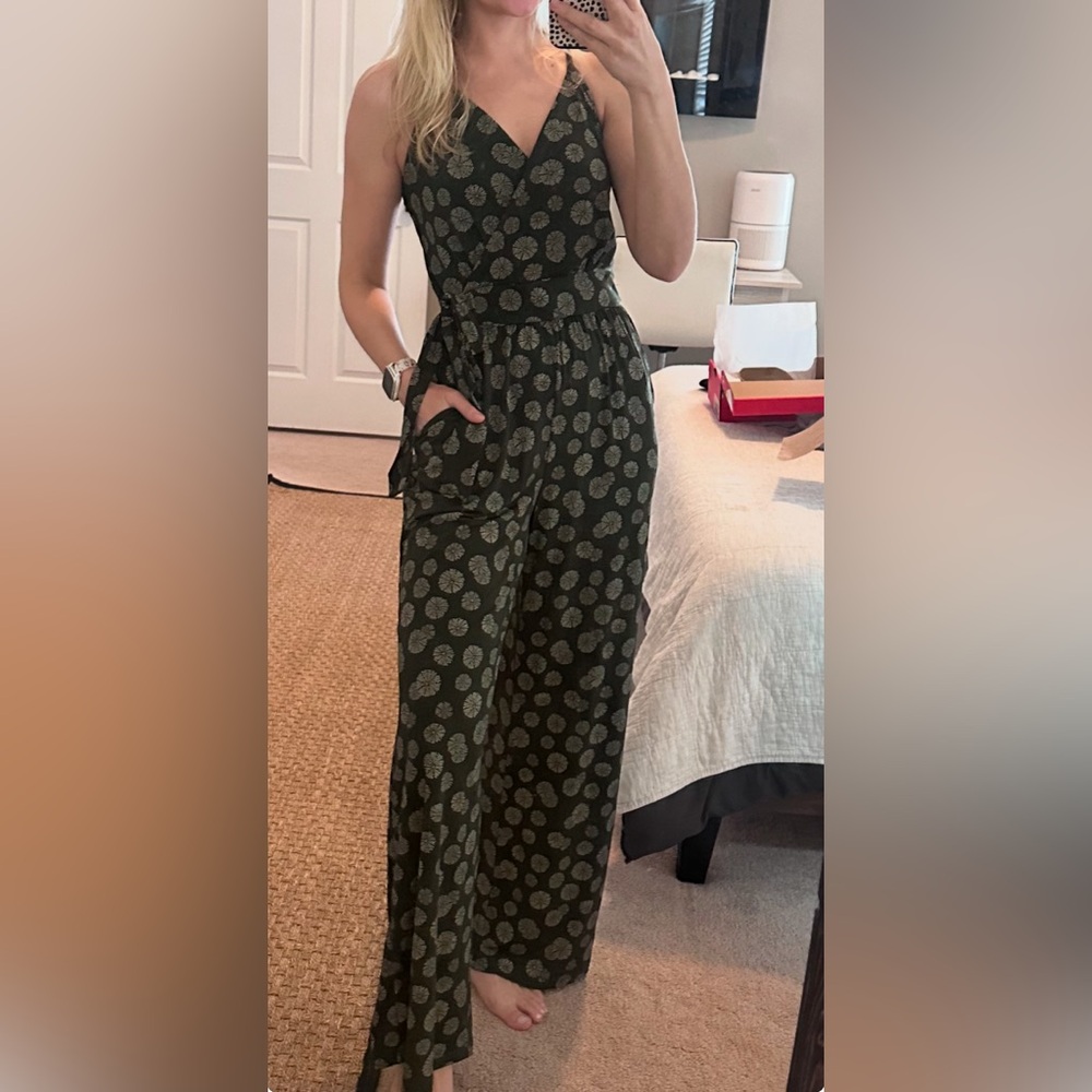 Kaileigh Green jumpsuit